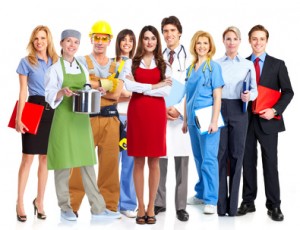 Group of workers.